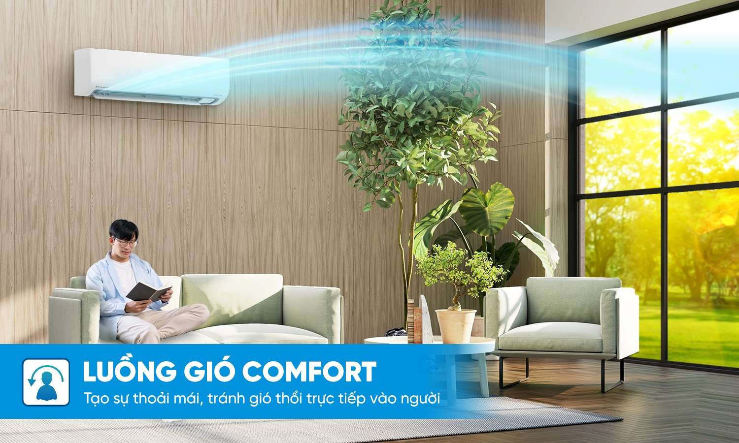 Điều hòa Daikin 9000 BTU inverter 1 Chiều FTKB25ZVMV - Mới 2025 - ảnh mô tả