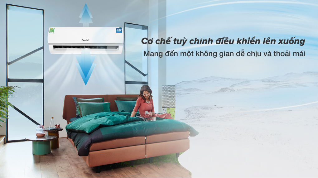 Điều hòa Funiki HSC12TMU 1 Chiều 12000BTU - ảnh mô tả