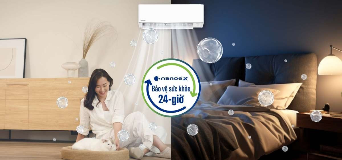 Điều hòa Panasonic CU/CS-RU12CKH-8D 1 chiều Inverter 12000BTU - Mới 2026 - ảnh mô tả