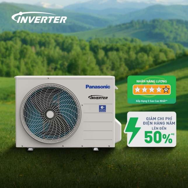 Điều hòa Panasonic CU/CS-RU12CKH-8D 1 chiều Inverter 12000BTU - Mới 2026 - ảnh mô tả