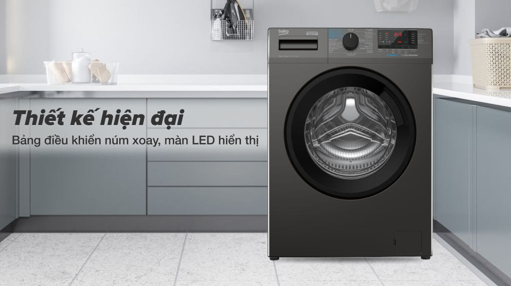 Máy giặt Beko Inverter 9 kg WCV9614XB0STM - ảnh mô tả