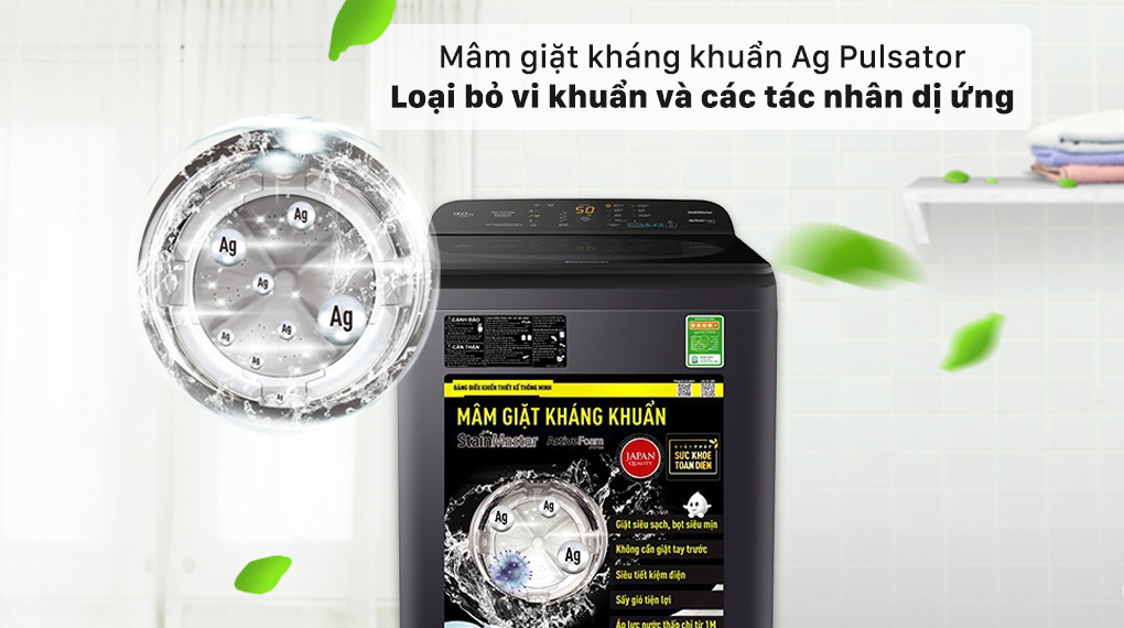 Máy Giặt Panasonic 9 Kg NA-F90S10BRV - ảnh mô tả