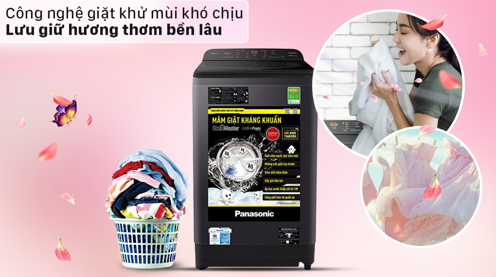 Máy Giặt Panasonic 9 Kg NA-F90S10BRV - ảnh mô tả