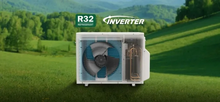 máy lạnh Mitsubishi Heavy sử dụng gas R32