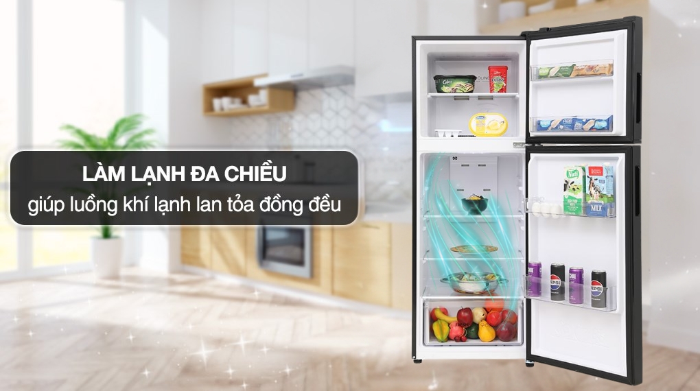 Tủ lạnh Aqua Inverter 212 lít AQR-T239FA(FB) - ảnh mô tả