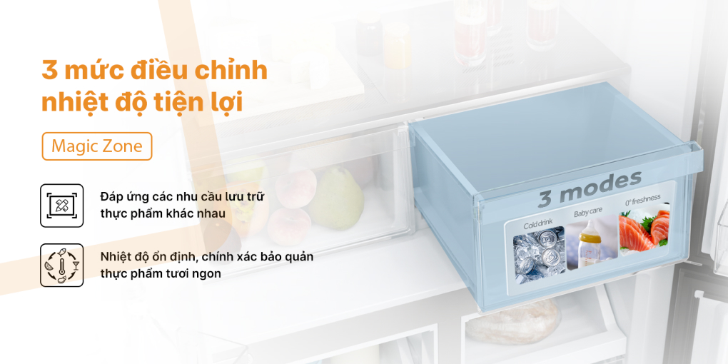 Tủ lạnh Aqua Inverter 469 lít Multi Door AQR-M536XA(GB) - ảnh mô tả