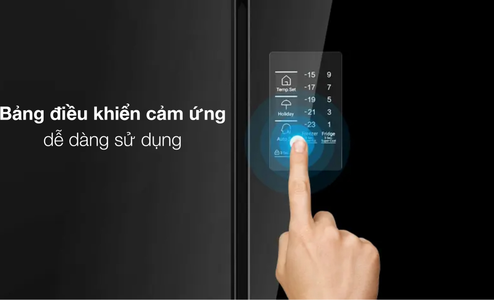 Tủ lạnh Aqua Inverter 469 lít Multi Door AQR-M536XA(GB) - ảnh mô tả
