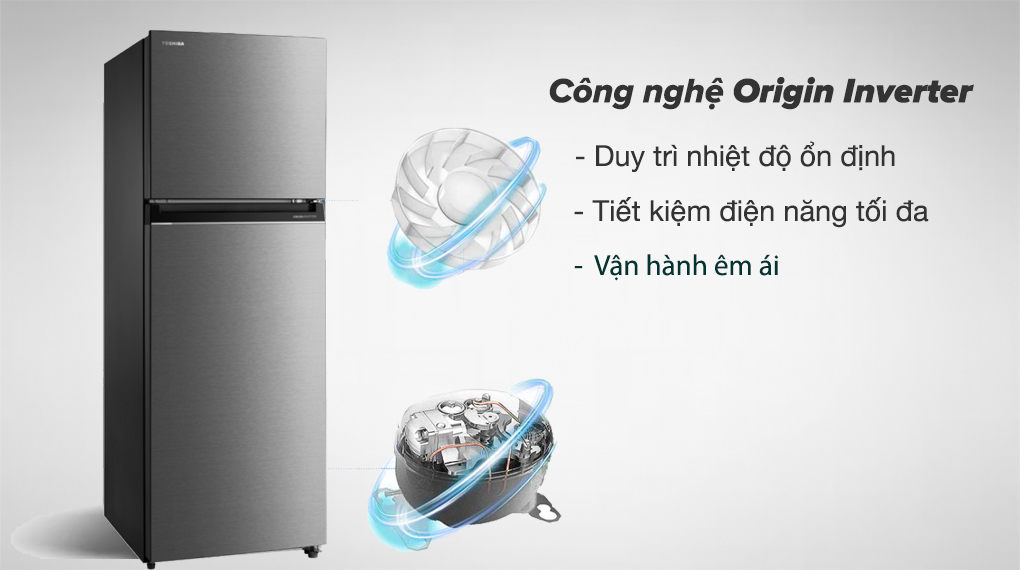 Tủ lạnh Toshiba Inverter 338 lít GR-RT468WE-PMV(58)-MM - ảnh mô tả