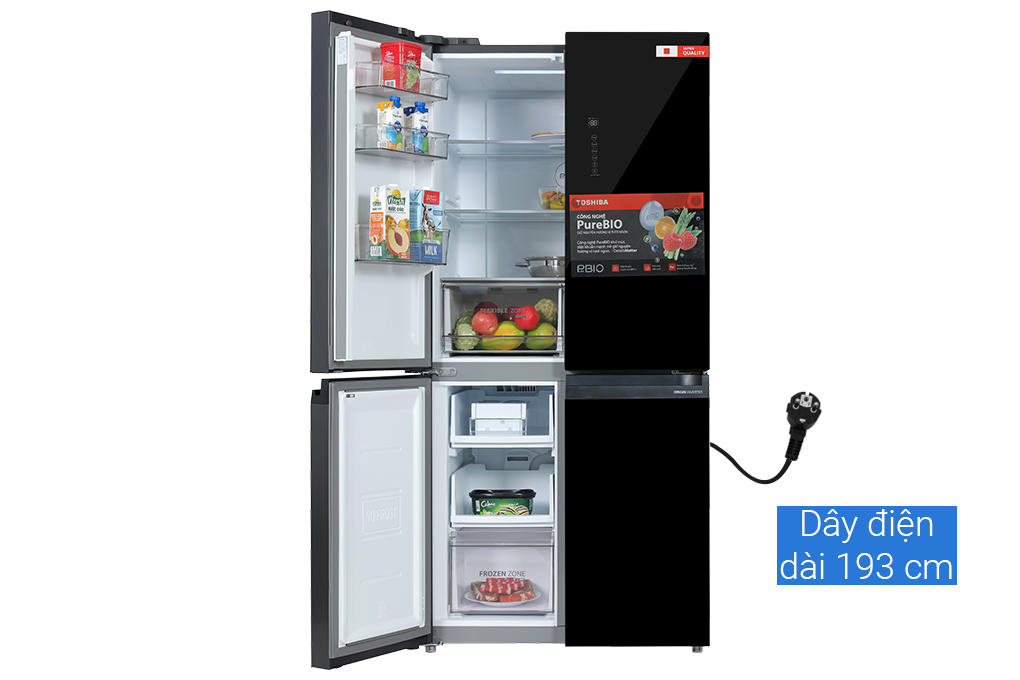 Tủ lạnh Toshiba Inverter 474 lít Multi Door GR-RF611WI-PGV(22)-XK - ảnh 4