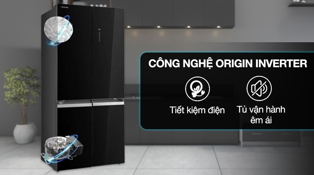 Tủ lạnh Toshiba Inverter 474 lít Multi Door GR-RF611WI-PGV(22)-XK - ảnh mô tả