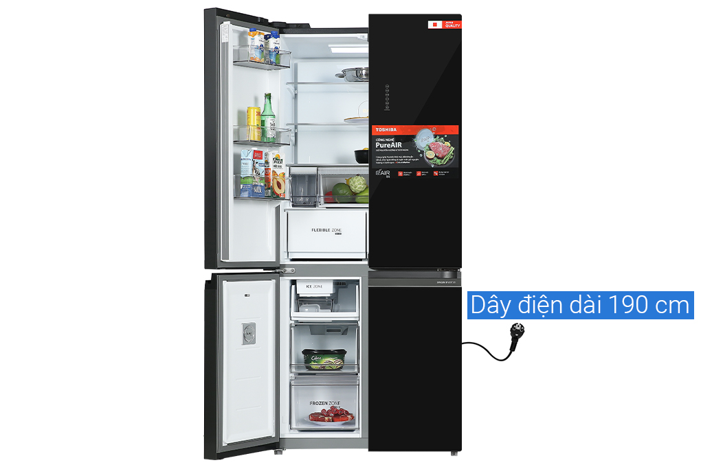 Tủ lạnh Toshiba Inverter 515 lít Multi Door GR-RF665WIA-PGV(22)-XK - ảnh 4