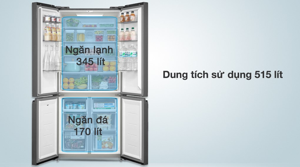 Tủ lạnh Toshiba Inverter 515 lít Multi Door GR-RF677WI-PGV(22)-XK - ảnh mô tả