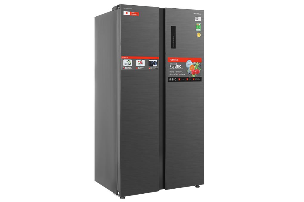 Tủ lạnh Toshiba Inverter 555 lít Side By Side GR-RS696WI-PMV(60)-AG - ảnh 2